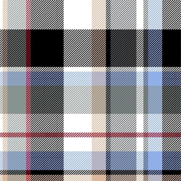 Vera Bradley Perfectly Plaid Oversized Plush Throw Blanket 94” x 66” - Picture 7 of 7